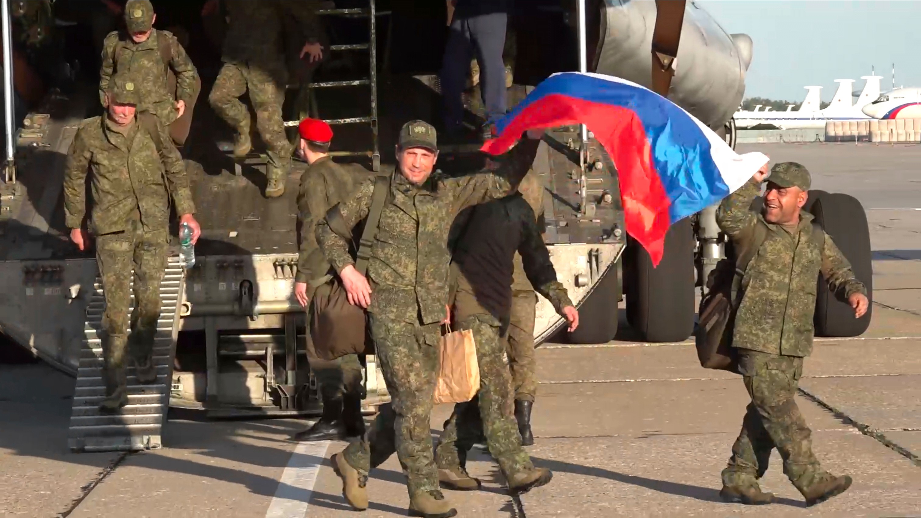 Ruskí zajatci prepustení Ukrajinou